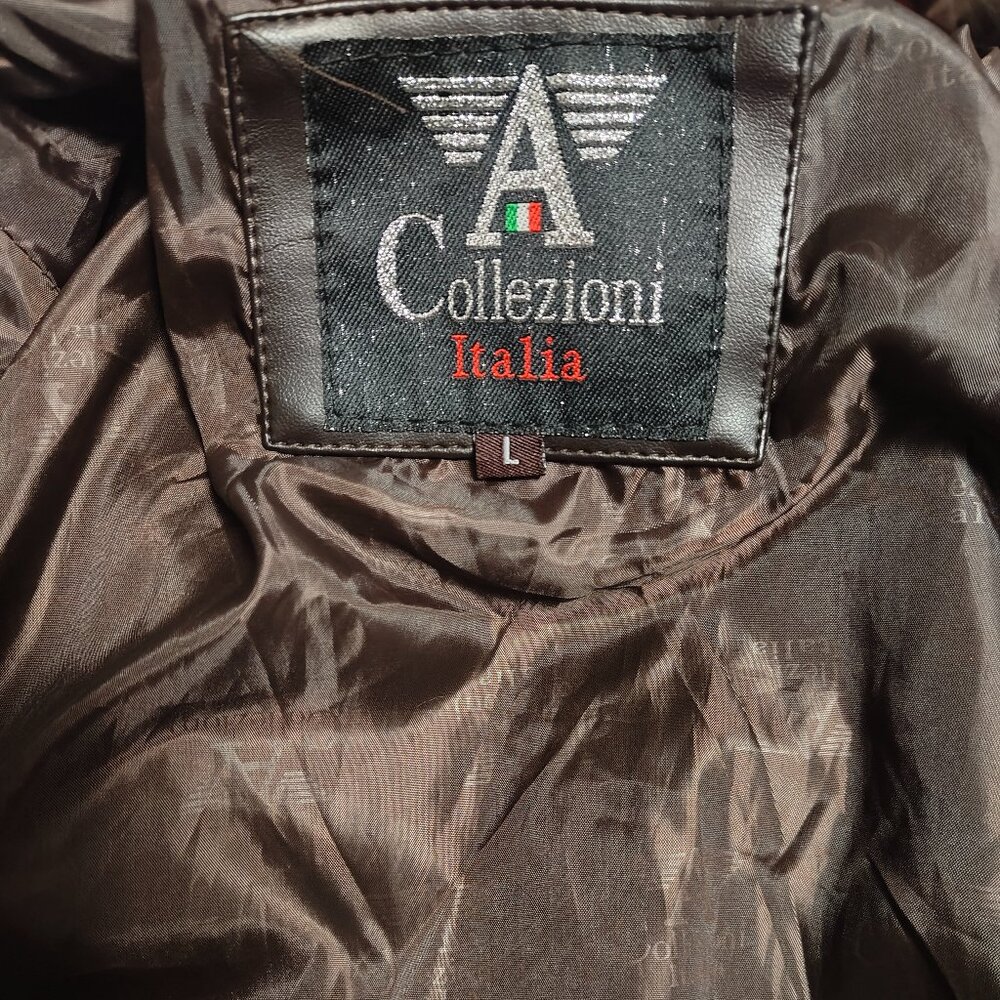 Armani leather jacket